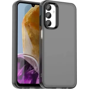 Phonesta HardFrost Back Cover Hülle für Samsung Galaxy M15 - Mattschwarz