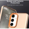 Phonesta HardFrost Back Cover Hülle für Samsung Galaxy S25 FE - Matt Orange 7