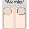 Phonesta HardFrost Back Cover Hülle für Xiaomi 15T Pro - Matt Orange 3