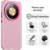 Phonesta HardFrost Back Cover Hülle für HONOR Magic8 Lite - Mattrosa 4
