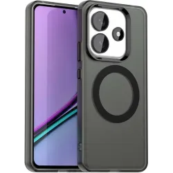 Phonesta HardFrost Back Cover Hülle mit MagSafe für Xiaomi Redmi Note 14 5G - Mattschwarz