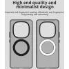 Phonesta HardFrost Back Cover Hülle mit MagSafe für Xiaomi Redmi Note 14 Pro 5G / Xiaomi Poco X7 - Mattschwarz 6