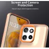 Phonesta HardFrost Back Cover Hülle mit MagSafe für Motorola Edge 60 Neo/Edge 50 Neo / ThinkPhone 25 - Matt Orange 5