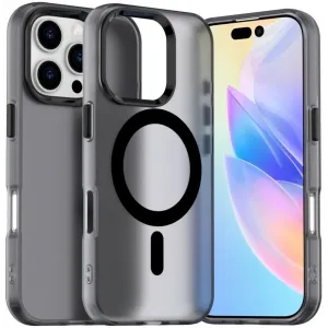 Phonesta HardFrost Back Cover Hülle mit MagSafe für Apple iPhone 16 Pro Max - Mattschwarz