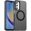 Phonesta HardFrost Back Cover Hülle mit MagSafe für Samsung Galaxy A15 4G/5G - Mattschwarz 0