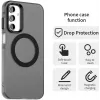Phonesta HardFrost Back Cover Hülle mit MagSafe für Samsung Galaxy A15 4G/5G - Mattschwarz 3
