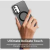 Phonesta HardFrost Back Cover Hülle mit MagSafe für Samsung Galaxy A15 4G/5G - Mattschwarz 4