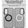 Phonesta HardFrost Back Cover Hülle mit MagSafe für Samsung Galaxy A15 4G/5G - Mattschwarz 5