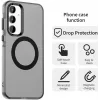 Phonesta HardFrost Back Cover Hülle mit MagSafe für Samsung Galaxy A55 - Mattschwarz 4