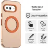 Phonesta HardFrost Back Cover Hülle mit MagSafe für Google Pixel 9a - Matt Orange 4
