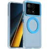 Phonesta HardFrost Back Cover Hülle mit MagSafe für Xiaomi Poco X6 Pro - Matt Blau
