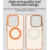 Phonesta HardFrost Back Cover Hülle mit MagSafe für Xiaomi Redmi Note 14 5G - Matt Orange 6