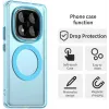 Phonesta HardFrost Back Cover Hülle mit MagSafe für Xiaomi Redmi Note 14 Pro 5G / Xiaomi Poco X7 - Matt Blau 2