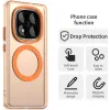 Phonesta HardFrost Back Cover Hülle mit MagSafe für Xiaomi Redmi Note 14 Pro 5G / Xiaomi Poco X7 - Matt Orange 2