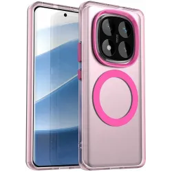 Phonesta HardFrost Back Cover Hülle mit MagSafe für Xiaomi Redmi Note 14 Pro 5G / Xiaomi Poco X7 - Mattrosa