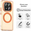 Phonesta HardFrost Back Cover Hülle mit MagSafe für Xiaomi Redmi Note 14 Pro Plus - Matt Orange 2