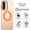 Phonesta HardFrost Back Cover Hülle mit MagSafe für Samsung Galaxy A17/A26 - Matt Orange 2