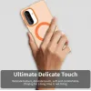 Phonesta HardFrost Back Cover Hülle mit MagSafe für Samsung Galaxy A17/A26 - Matt Orange 5