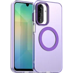 Phonesta HardFrost Back Cover Hülle mit MagSafe für Samsung Galaxy A17/A26 - Matt Lila