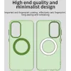 Phonesta HardFrost Back Cover Hülle mit MagSafe für Samsung Galaxy A36/A56 - Matt Grün 6