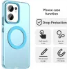 Phonesta HardFrost Back Cover Hülle mit MagSafe für Oppo Reno13 F 4G/5G / Reno13 FS 5G - Matt Blau 2