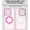 Phonesta HardFrost Back Cover Hülle mit MagSafe für Xiaomi Redmi Note 14 4G - Mattrosa 6