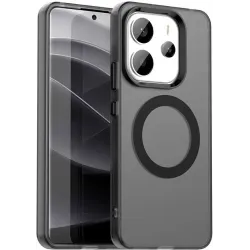 Phonesta HardFrost Back Cover Hülle mit MagSafe für Xiaomi Redmi Note 14 4G - Mattschwarz