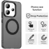 Phonesta HardFrost Back Cover Hülle mit MagSafe für Xiaomi Redmi Note 14 4G - Mattschwarz 2