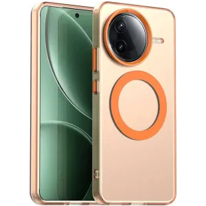 Phonesta HardFrost Back Cover Hülle mit MagSafe für Xiaomi Poco F7 Pro - Matt Orange