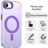Phonesta HardFrost Back Cover Hülle mit MagSafe für Apple iPhone 17e/16e - Matt Lila 2