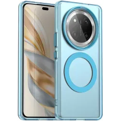 Phonesta HardFrost Back Cover Hülle mit MagSafe für HONOR Magic7 Lite - Matt Blau