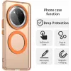 Phonesta HardFrost Back Cover Hülle mit MagSafe für HONOR Magic7 Lite - Matt Orange 2