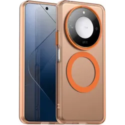 Phonesta HardFrost Back Cover Hülle mit MagSafe für HONOR X9c Smart - Matt Orange