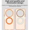 Phonesta HardFrost Back Cover Hülle mit MagSafe für HONOR X9c Smart - Matt Orange 6