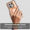 Phonesta HardFrost Back Cover Hülle mit MagSafe für Xiaomi 14T Pro - Matt Orange 5