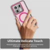 Phonesta HardFrost Back Cover Hülle mit MagSafe für Xiaomi 14T Pro - Mattrosa 5