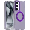 Phonesta HardFrost Back Cover Hülle mit MagSafe für Samsung Galaxy S25/S24 - Matt Lila