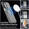 Phonesta HardFrost Back Cover Hülle mit MagSafe für Samsung Galaxy M55 - Mattschwarz 2
