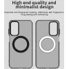 Phonesta HardFrost Back Cover Hülle mit MagSafe für Samsung Galaxy M55 - Mattschwarz 5