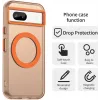 Phonesta HardFrost Back Cover Hülle mit MagSafe für Google Pixel 8a - Matt Orange 4