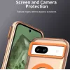 Phonesta HardFrost Back Cover Hülle mit MagSafe für Google Pixel 8a - Matt Orange 7
