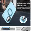 Phonesta HardFrost Back Cover Hülle mit MagSafe für Samsung Galaxy A15 4G/5G - Matt Blau 1