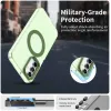 Phonesta HardFrost Back Cover Hülle mit MagSafe für Samsung Galaxy A15 4G/5G - Matt Grün 1