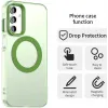 Phonesta HardFrost Back Cover Hülle mit MagSafe für Samsung Galaxy A15 4G/5G - Matt Grün 3