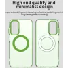 Phonesta HardFrost Back Cover Hülle mit MagSafe für Samsung Galaxy A15 4G/5G - Matt Grün 5