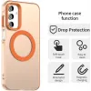 Phonesta HardFrost Back Cover Hülle mit MagSafe für Samsung Galaxy A15 4G/5G - Matt Orange 3