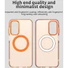 Phonesta HardFrost Back Cover Hülle mit MagSafe für Samsung Galaxy A15 4G/5G - Matt Orange 5