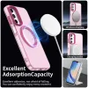 Phonesta HardFrost Back Cover Hülle mit MagSafe für Samsung Galaxy A15 4G/5G - Mattrosa 2