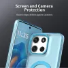 Phonesta HardFrost Back Cover Hülle mit MagSafe für Motorola Moto G56 - Matt Blau 6