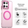 Phonesta HardFrost Back Cover Hülle mit MagSafe für Motorola Moto G56 - Mattrosa 5
